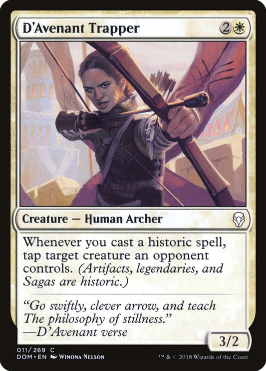 MTG Card Title: D'Avenant Trapper DOM/11