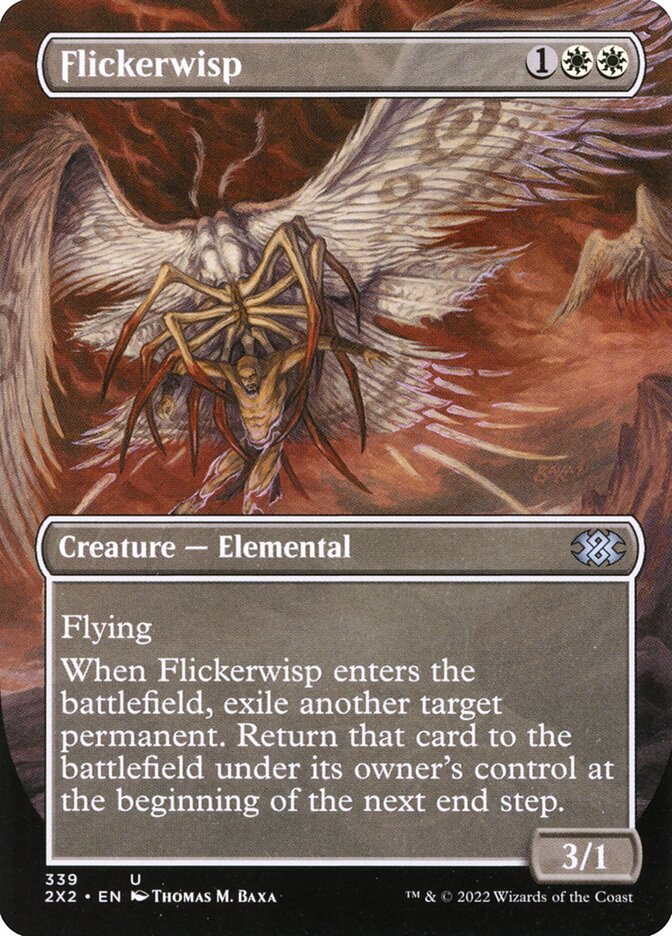MTG Card Title: Flickerwisp 2X2/339
