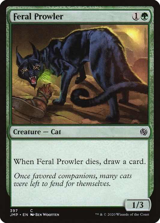 MTG Card Title: Feral Prowler JMP/397