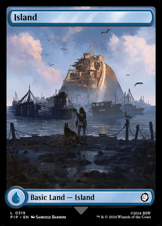 MTG Card Title: Island PIP/319