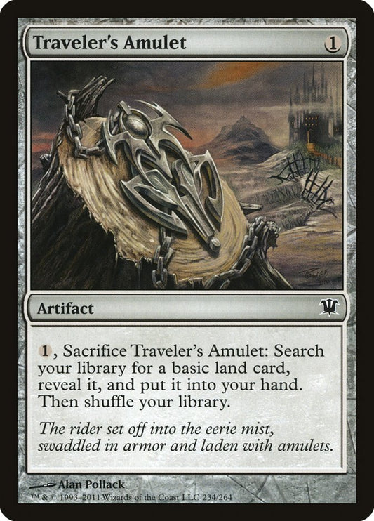 MTG Card Title: Traveler's Amulet ISD/234