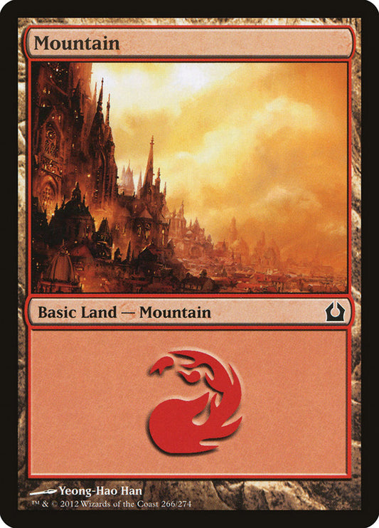 MTG Card Title: Mountain RTR/266