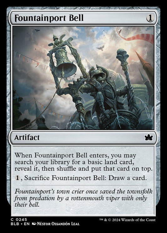 MTG Card Title: Fountainport Bell BLB/245