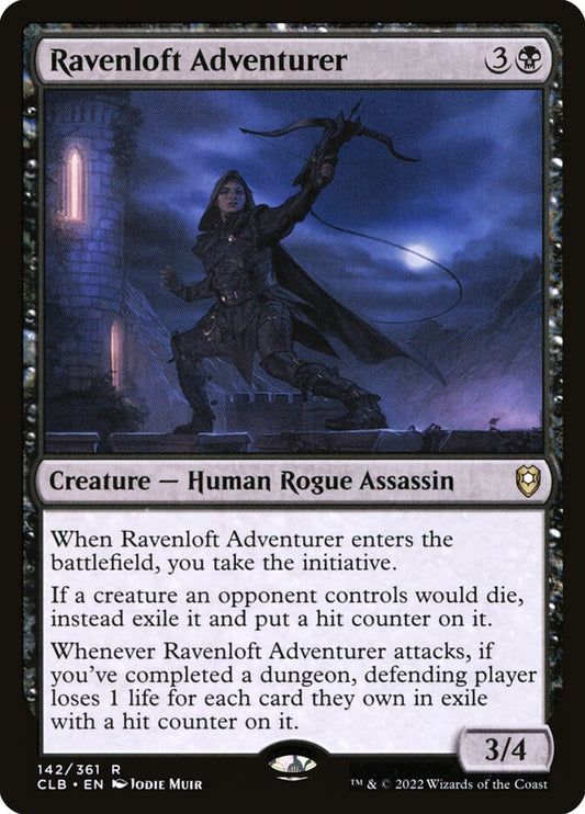 MTG Card Title: Ravenloft Adventurer CLB/142