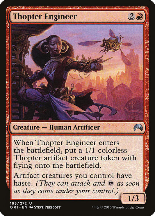 MTG Card Title: Thopter Engineer ORI/165
