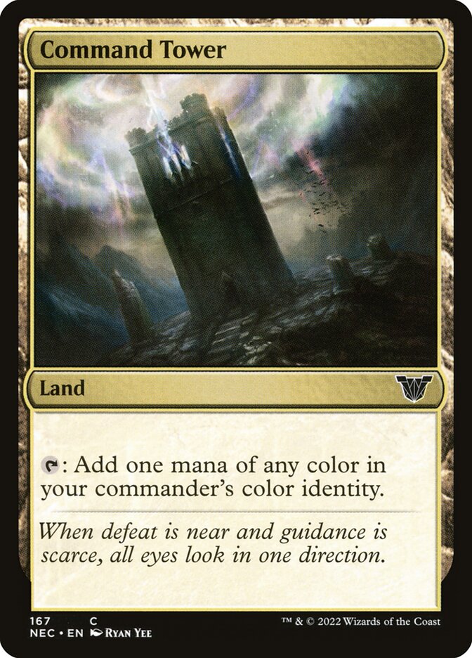MTG Card Title: Command Tower NEC/167