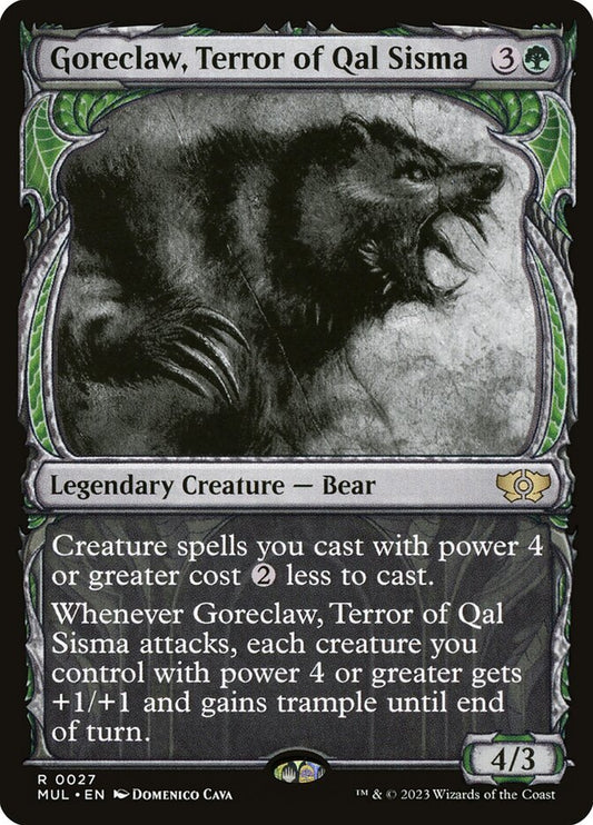 MTG Card Title: Goreclaw, Terror of Qal Sisma MUL/27