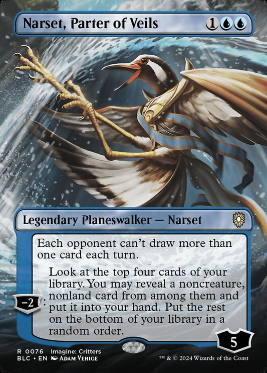 MTG Card Title: Narset, Parter of Veils BLC/76