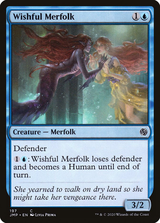 MTG Card Title: Wishful Merfolk JMP/197