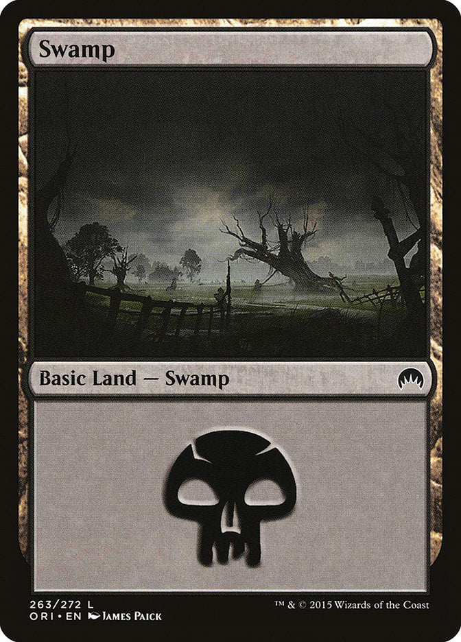 MTG Card Title: Swamp ORI/263