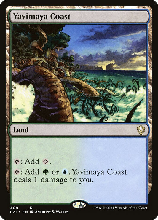 MTG Card Title: Yavimaya Coast C21/409