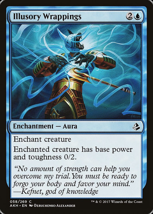 MTG Card Title: Illusory Wrappings AKH/58