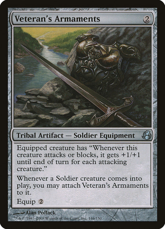 MTG Card Title: Veteran's Armaments MOR/146