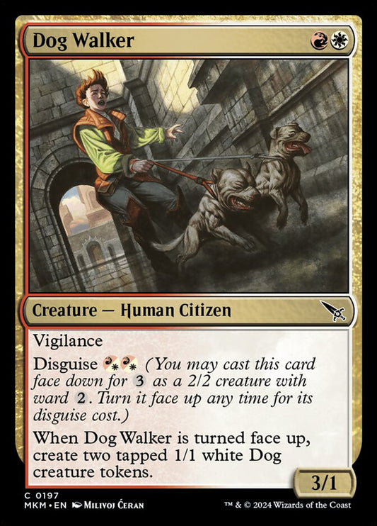 MTG Card Title: Dog Walker MKM/197