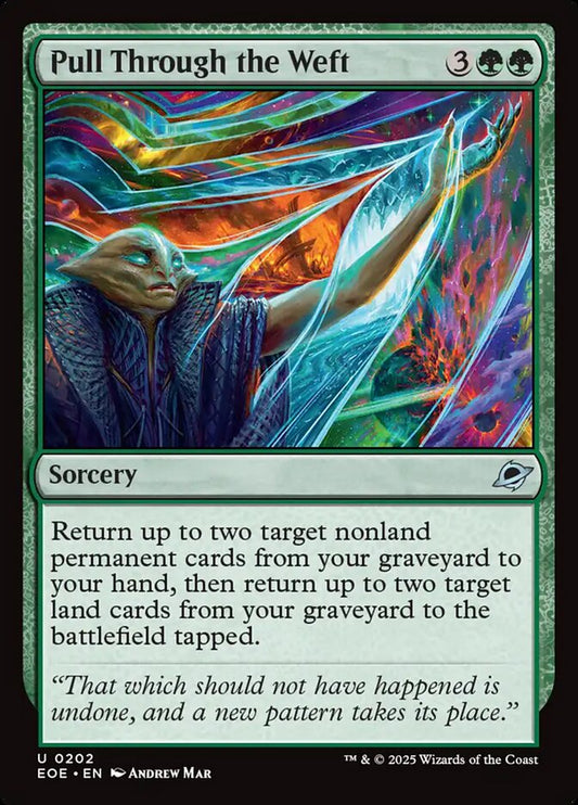 MTG Card Title: Pull Through the Weft EOE/202