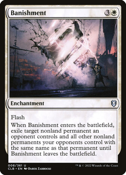 MTG Card Title: Banishment CLB/8