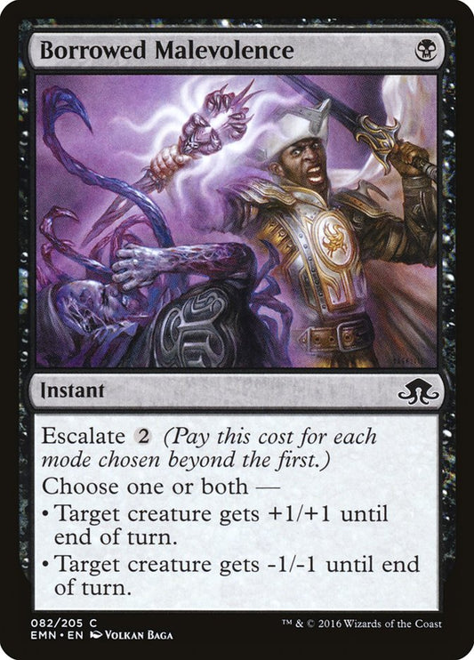 MTG Card Title: Borrowed Malevolence EMN/82