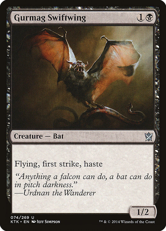 MTG Card Title: Gurmag Swiftwing KTK/74