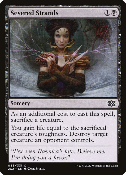 MTG Card Title: Severed Strands 2X2/88