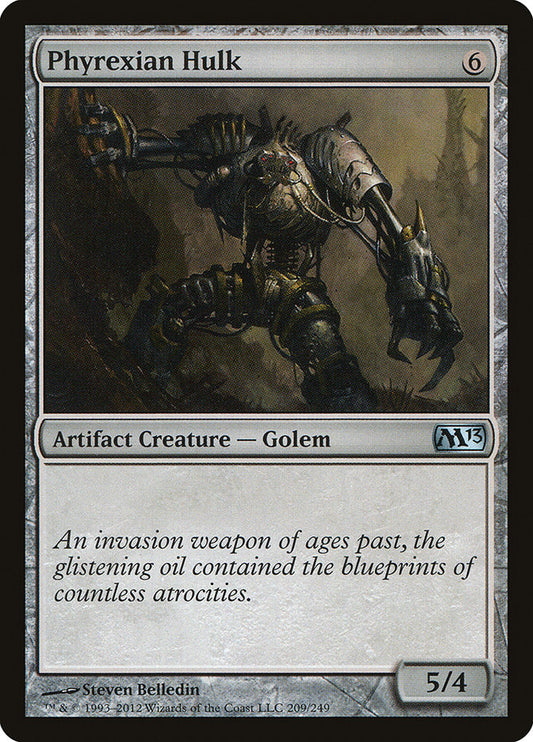 MTG Card Title: Phyrexian Hulk M13/209