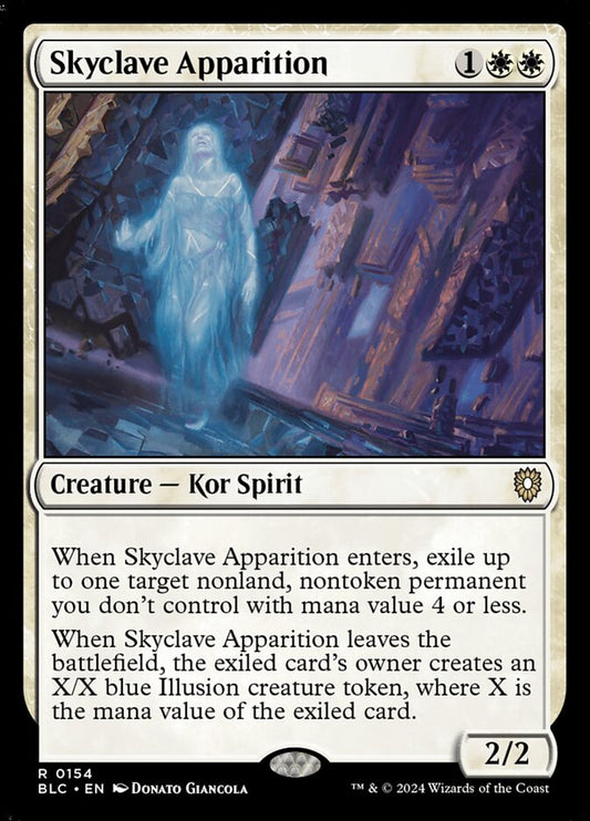 MTG Card Title: Skyclave Apparition BLC/154