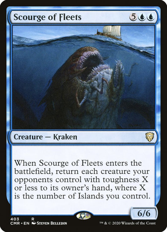 MTG Card Title: Scourge of Fleets CMR/403