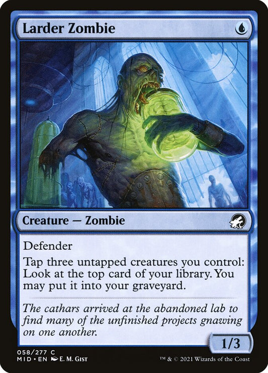 MTG Card Title: Larder Zombie MID/58