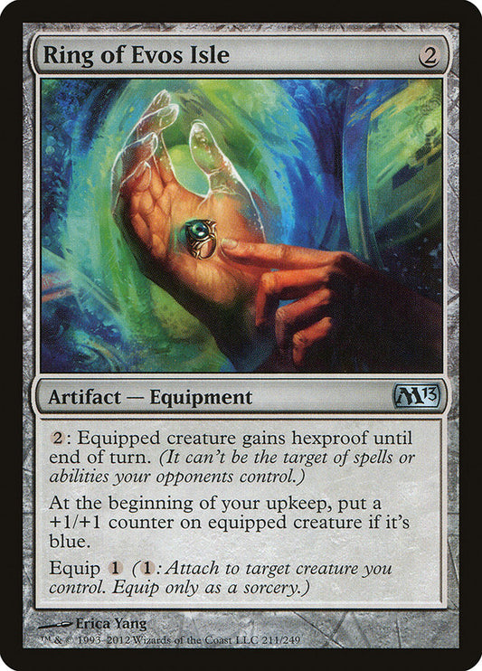 MTG Card Title: Ring of Evos Isle M13/211