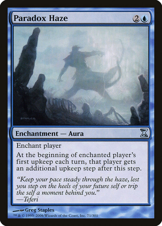 MTG Card Title: Paradox Haze TSP/71