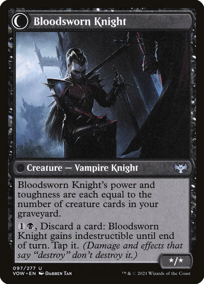 Bloodsworn Squire // Bloodsworn Knight VOW/97