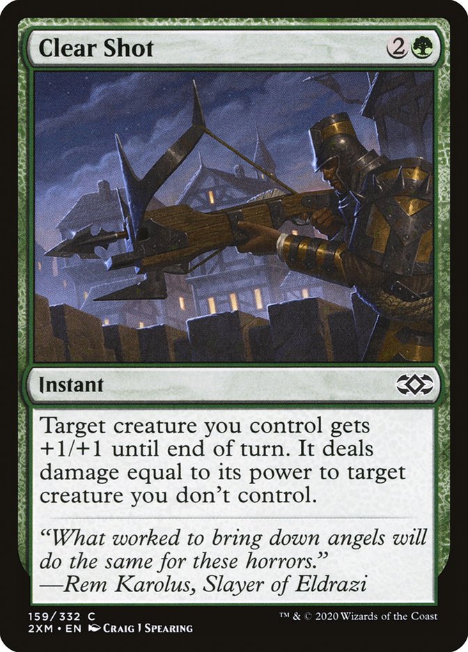 MTG Card Title: Clear Shot 2XM/159
