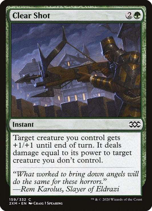 MTG Card Title: Clear Shot 2XM/159