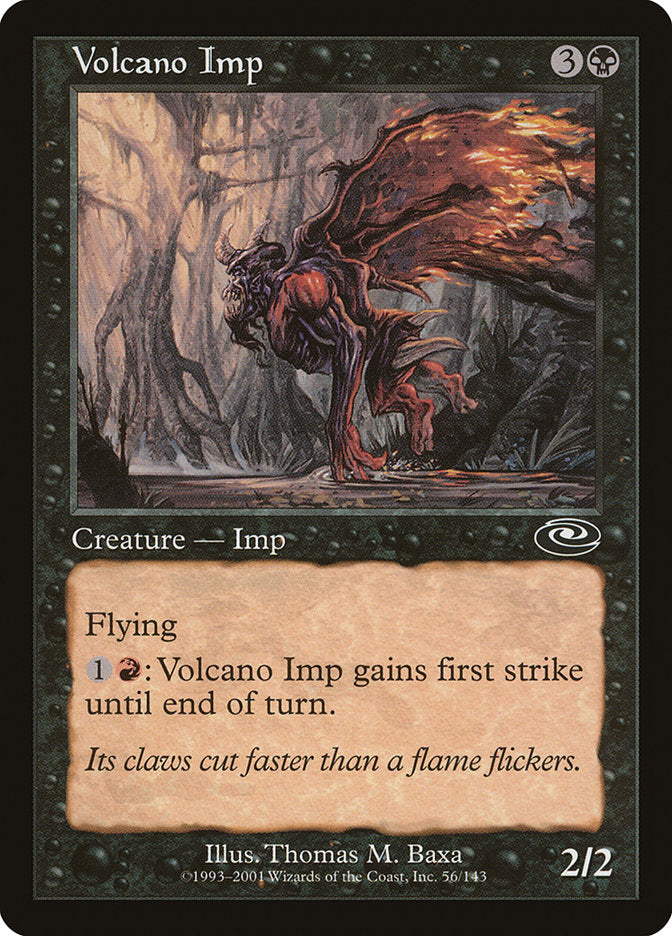 MTG Card Title: Volcano Imp PLS/56