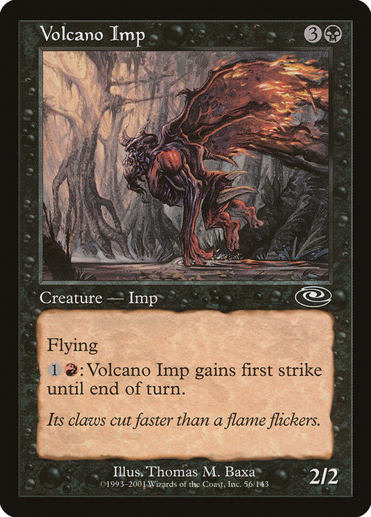 MTG Card Title: Volcano Imp PLS/56