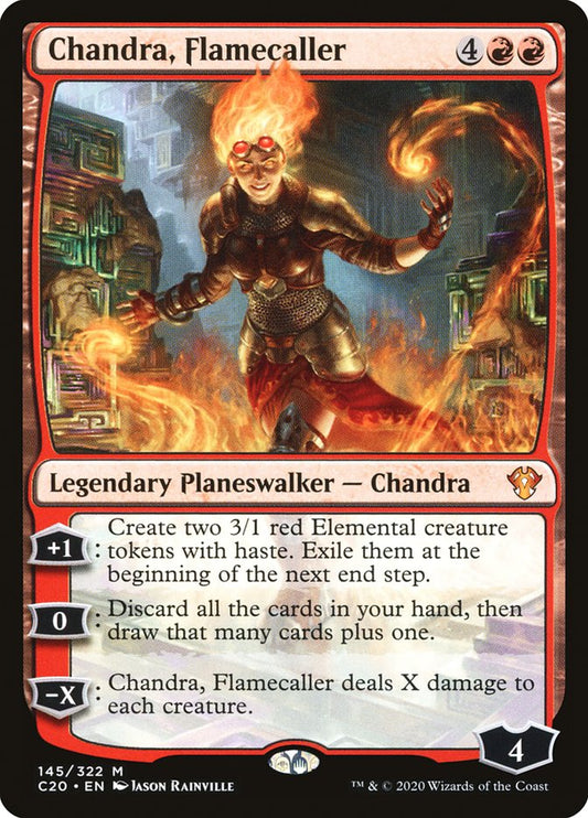 MTG Card Title: Chandra, Flamecaller C20/145