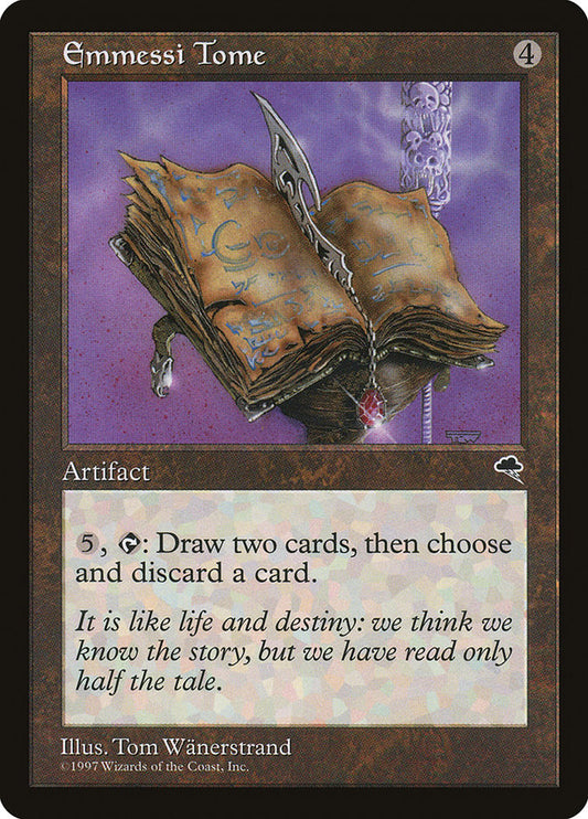 MTG Card Title: Emmessi Tome TMP/284