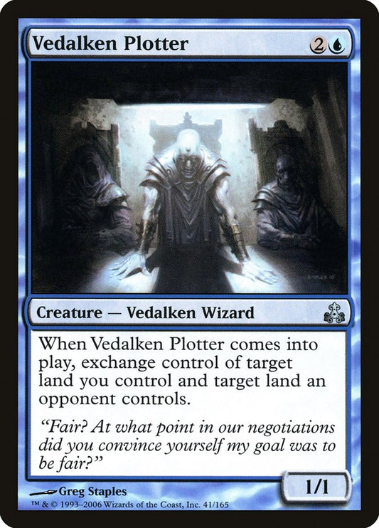 MTG Card Title: Vedalken Plotter GPT/41