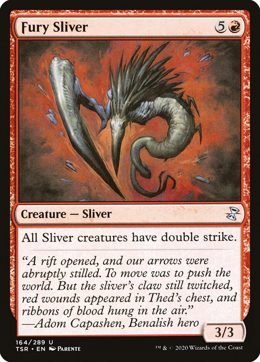 MTG Card Title: Fury Sliver TSR/164