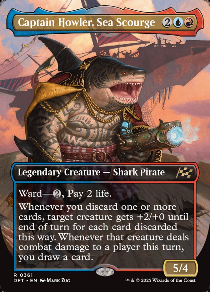 MTG Card Title: Captain Howler, Sea Scourge DFT/361