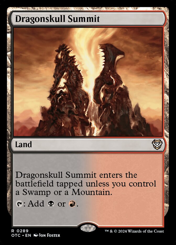 MTG Card Title: Dragonskull Summit OTC/289
