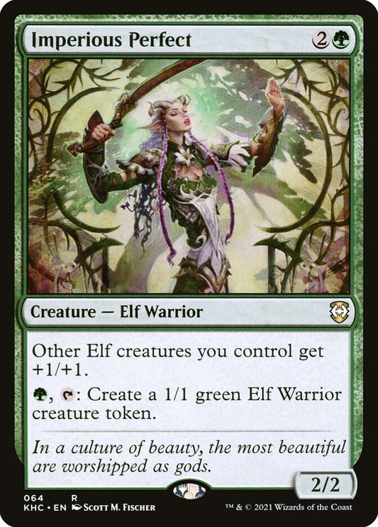 MTG Card Title: Imperious Perfect KHC/64