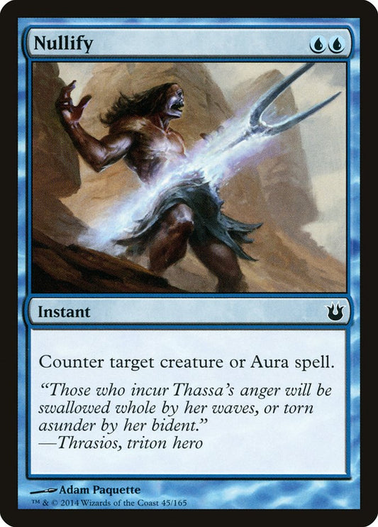 MTG Card Title: Nullify BNG/45
