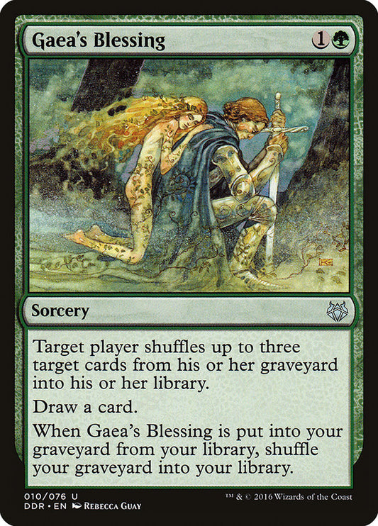 MTG Card Title: Gaea's Blessing DDR/10