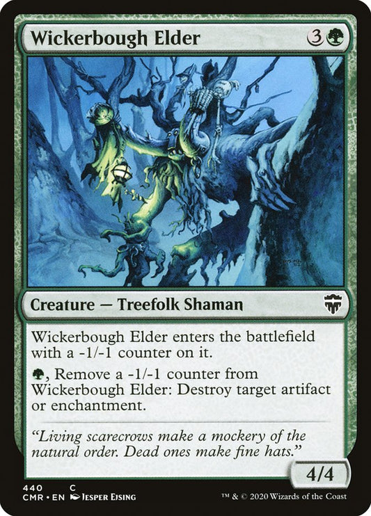 MTG Card Title: Wickerbough Elder CMR/440