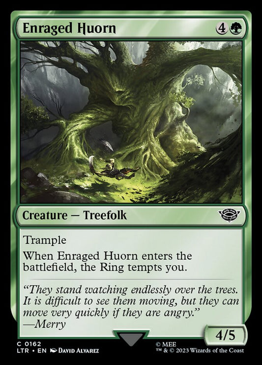 MTG Card Title: Enraged Huorn LTR/162