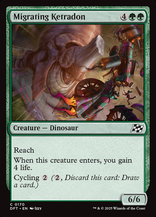MTG Card Title: Migrating Ketradon DFT/170