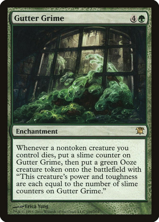 MTG Card Title: Gutter Grime ISD/186
