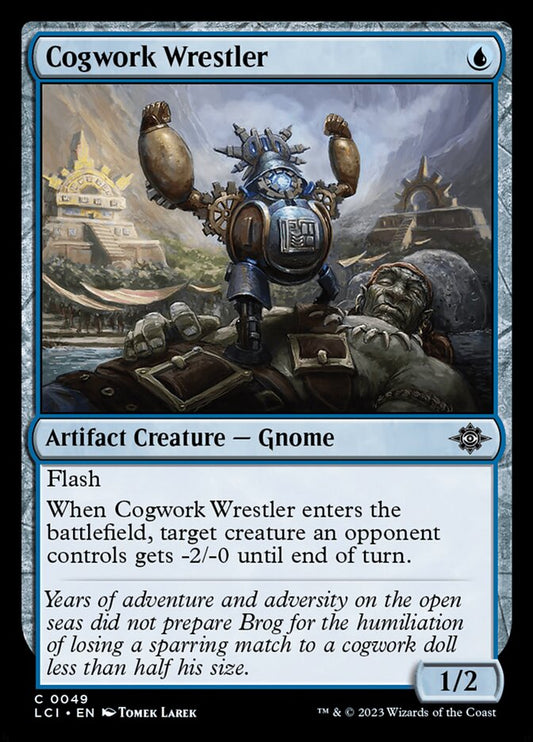 MTG Card Title: Cogwork Wrestler LCI/49