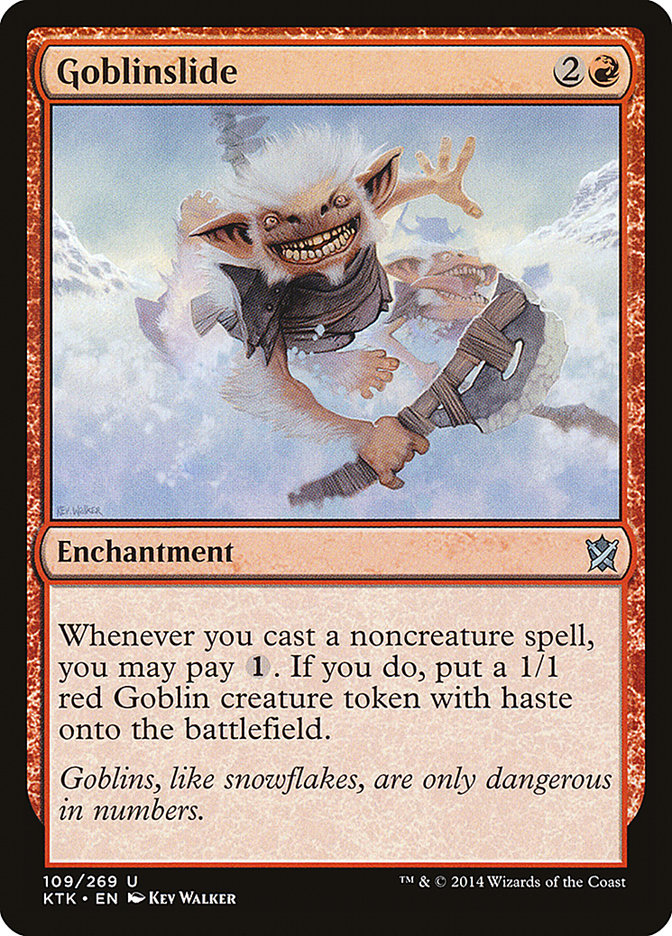 MTG Card Title: Goblinslide KTK/109
