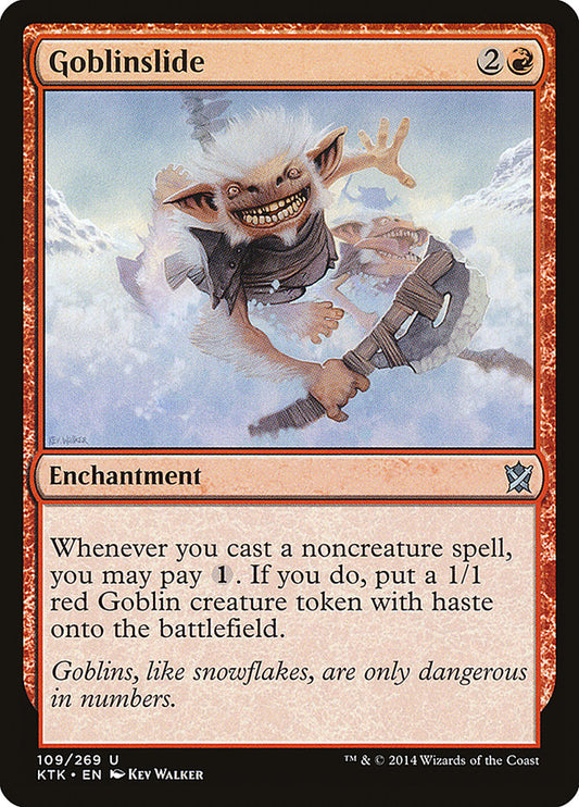 MTG Card Title: Goblinslide KTK/109